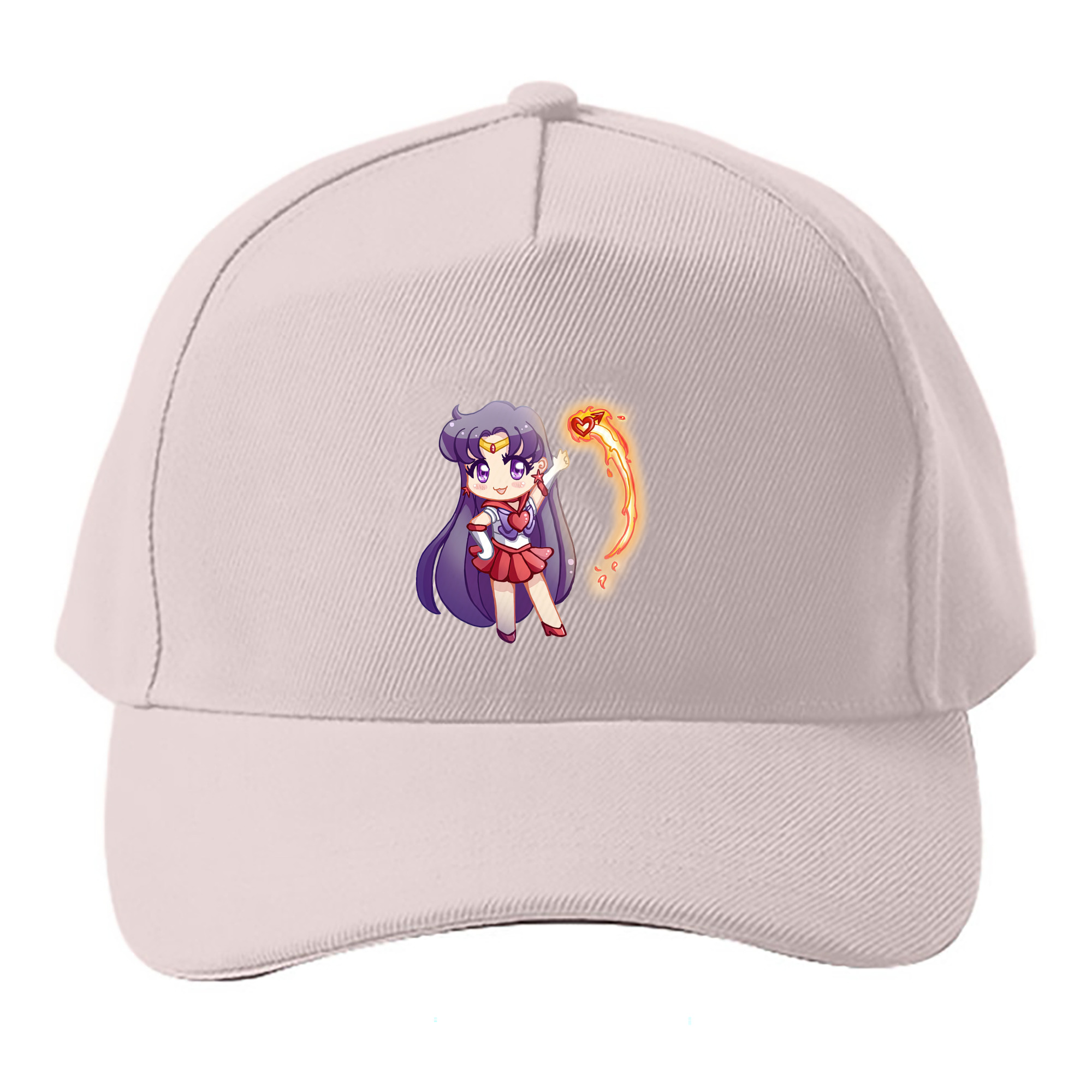 （画像用） 美少女戦士セーラームーン 火野レイ ひの レイ Sailor Moon Hino Rei （セーラーマーズ,Sailor Mars） ベースボールキャップ 綿100％ 男女兼用 帽子 スポーツ
